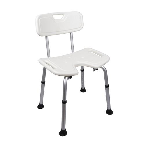 Chaise de douche OCEANE avec découpe anatomique